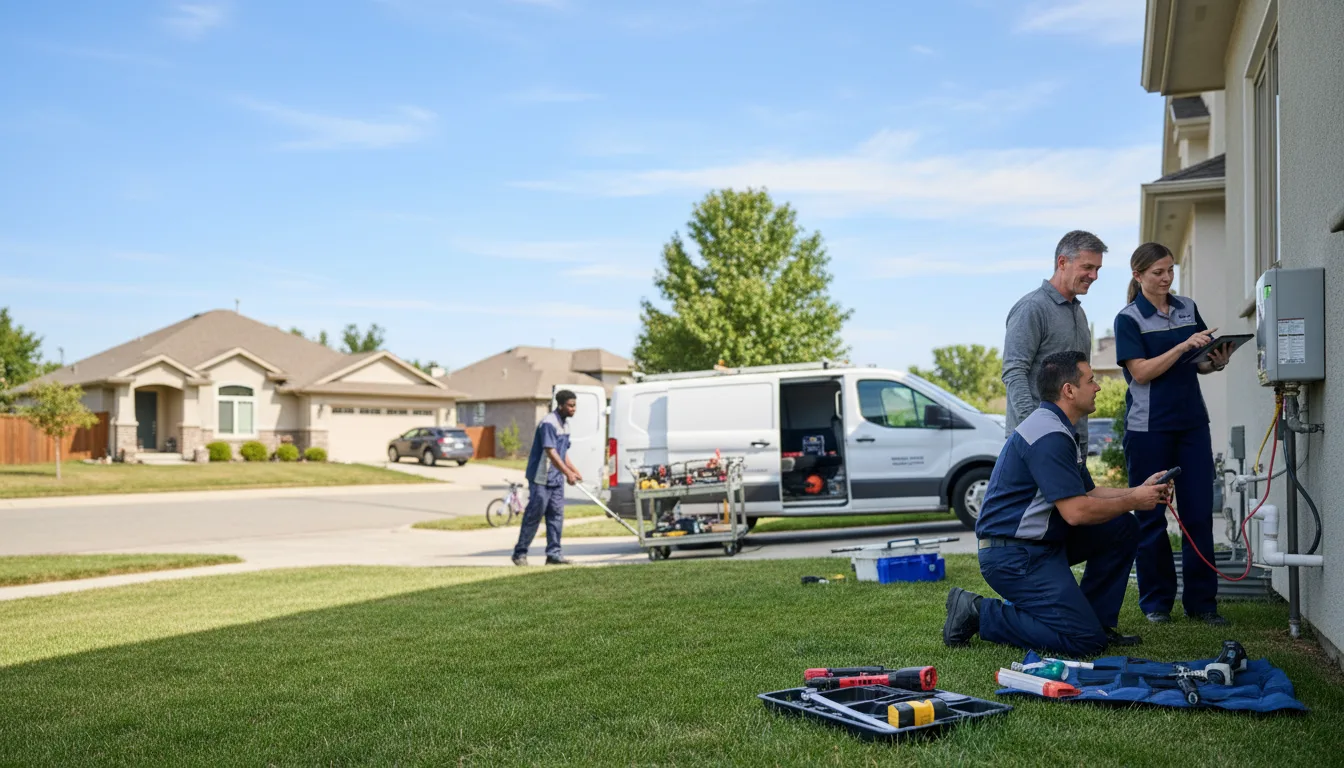 Tankless water heater service in Tenaha, TX